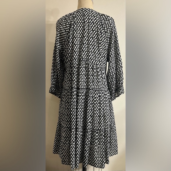 UNCLE FRANK Heart Felt Dress In Black/White Size XL - Picture 5 of 9